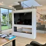 Front Beach Villa In Marbella With Amazing Sea Views Semidetached