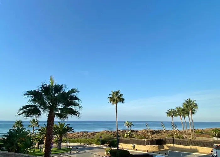 Front Beach Villa In Marbella With Amazing Sea Views Semidetached